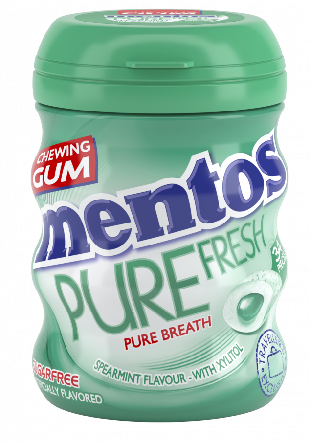 Mentos Gum Pure Fresh Spearmint